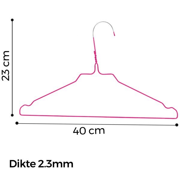 dimention9 roze kledinghanger